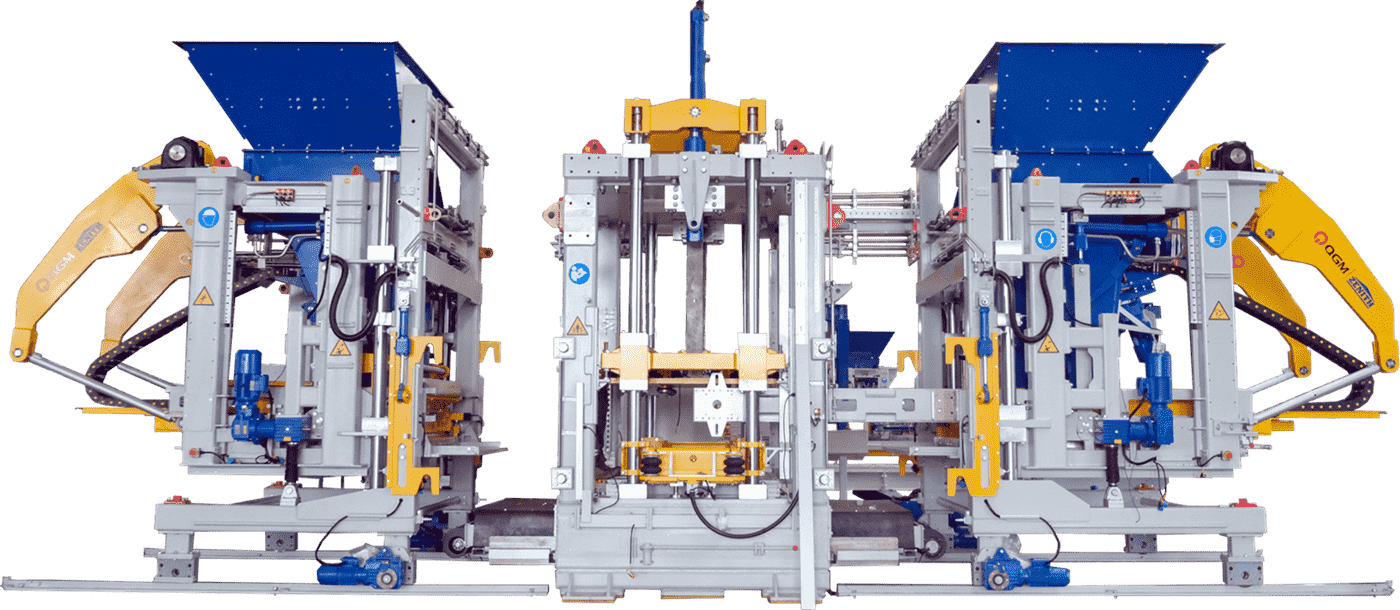 Αυτόματη μηχανή κατασκευής μπλοκ